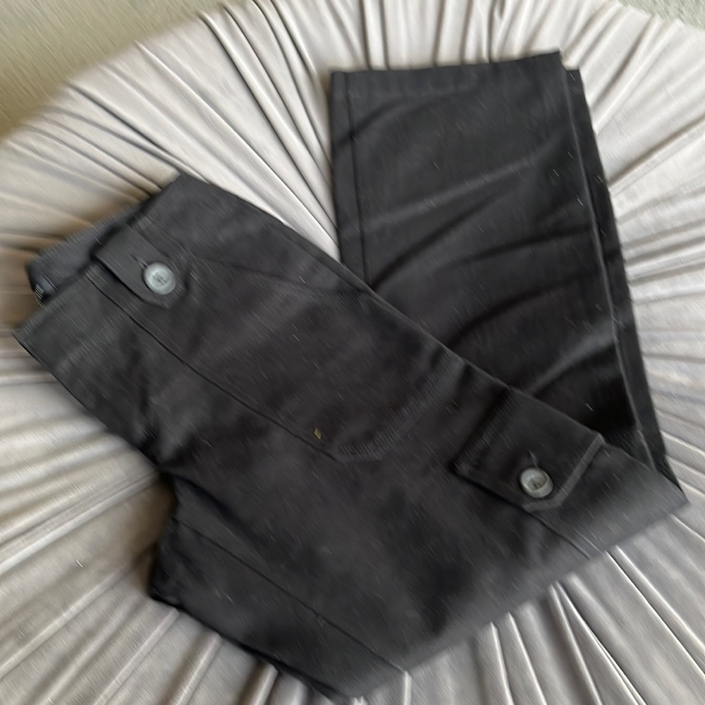 Banana Republic black cargo pants size 6 Martin fit- straight leg